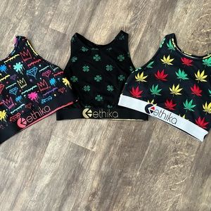 3 Ethika Sport Bras